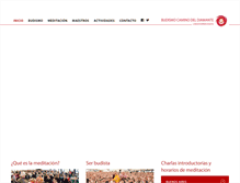 Tablet Screenshot of budismo-argentina.org.ar